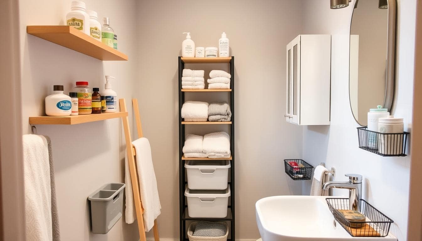 Bathroom Storage Hacks